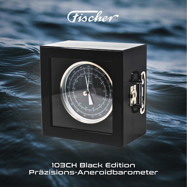 103CH Black Edition | Precision aneroid barometer - OMNIYACHT
