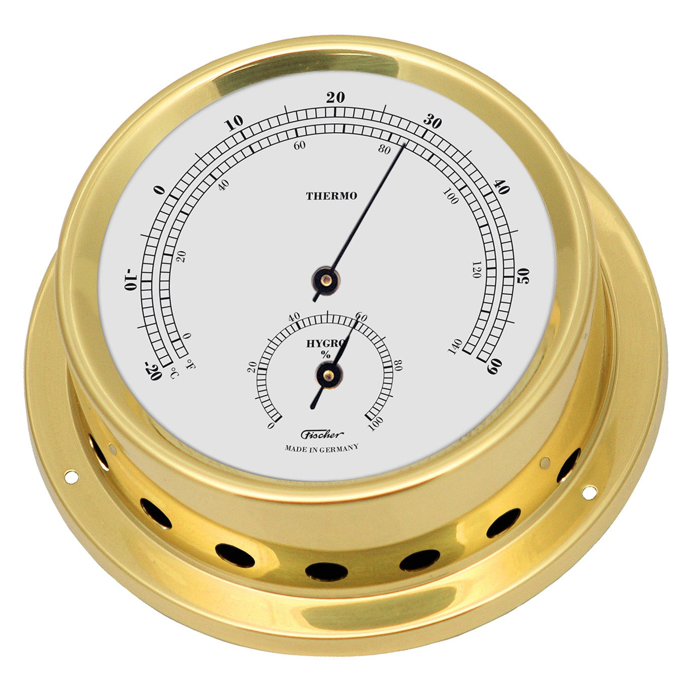 1508TH | THERMO-HYGROMETER 125 MM - NAVIEL