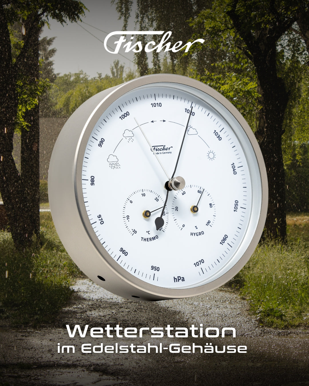1602-01 Weather station stainless steel