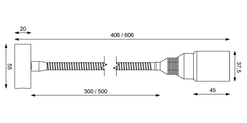 Flexible light 'FLEX04' - NAVIEL