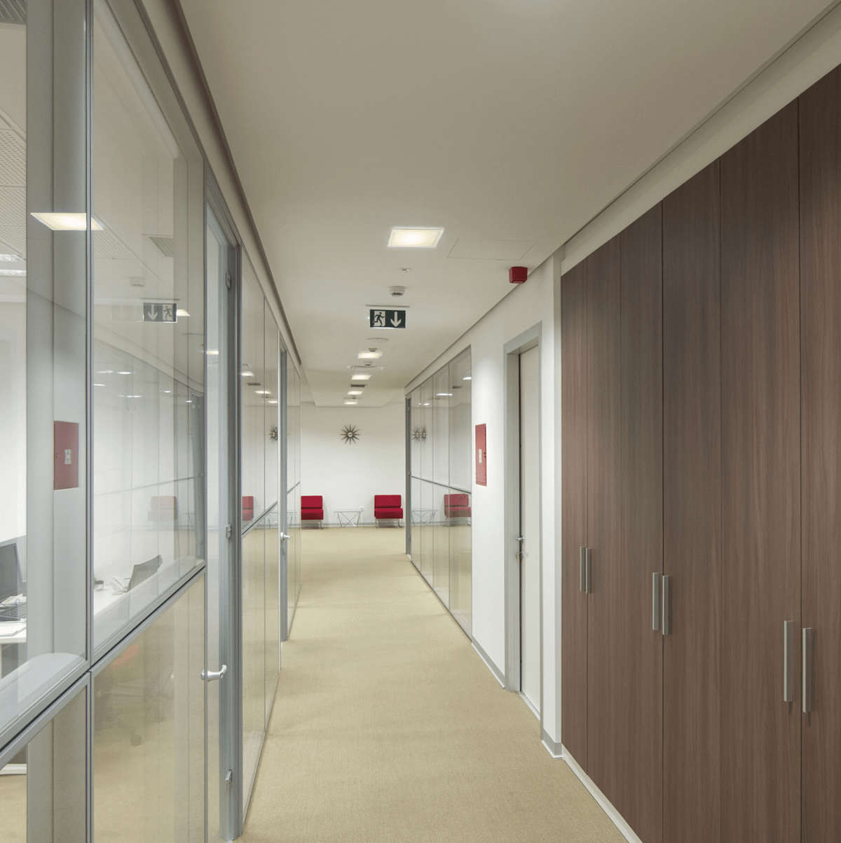 Lookup LED light - 130 x 130 mm - NAVIEL