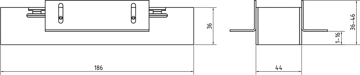 LED SQUARE 4 frameless - NAVIEL