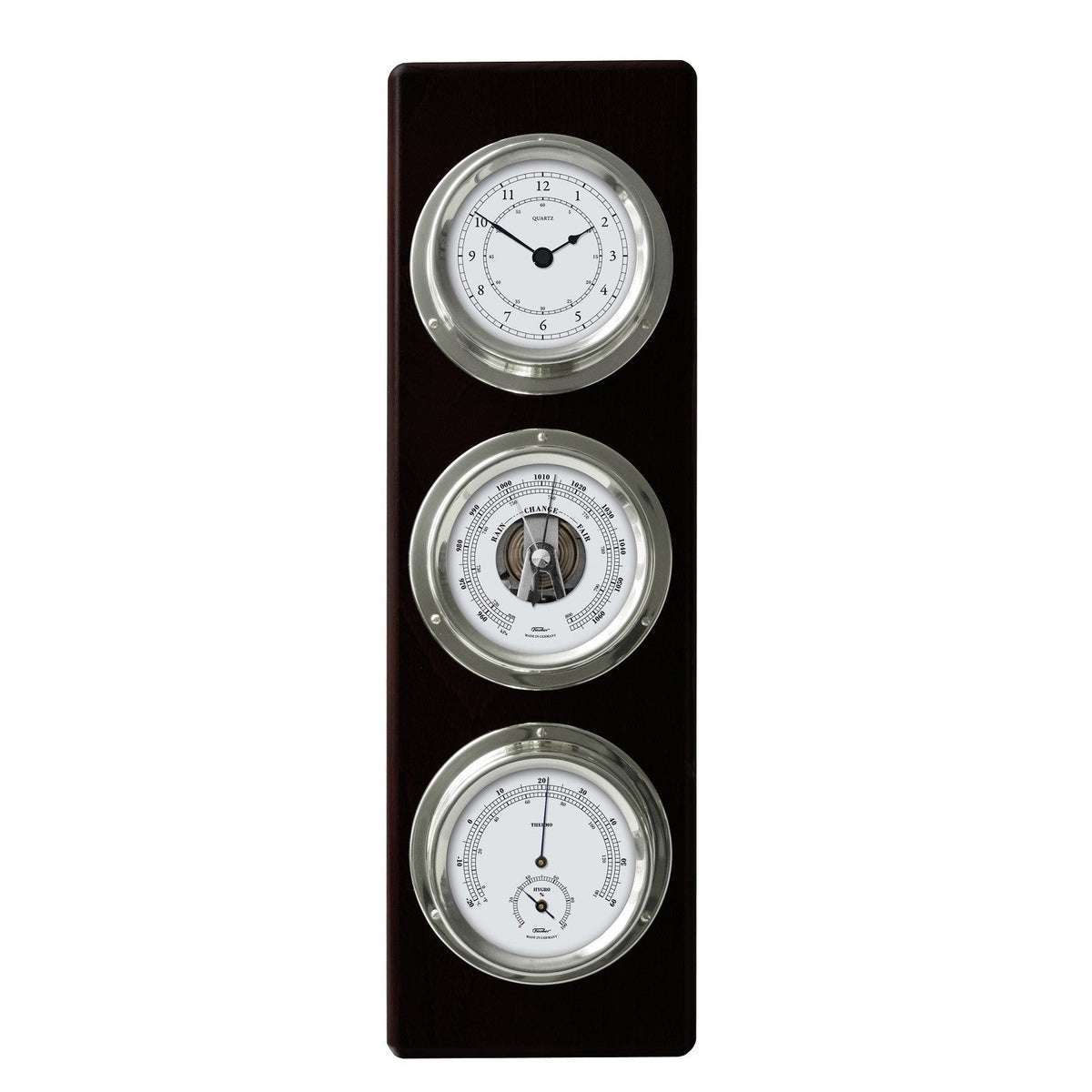 1538 | Weather Station With Quartz Clock - Omniyacht®