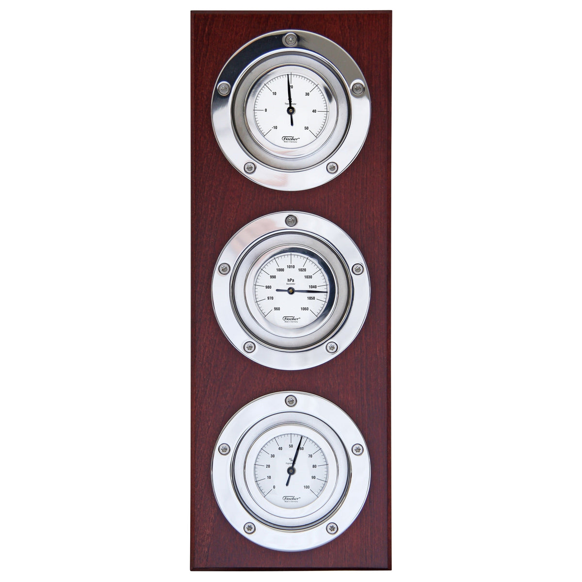 1581-00.5 | Weather Station Starlight White Dials