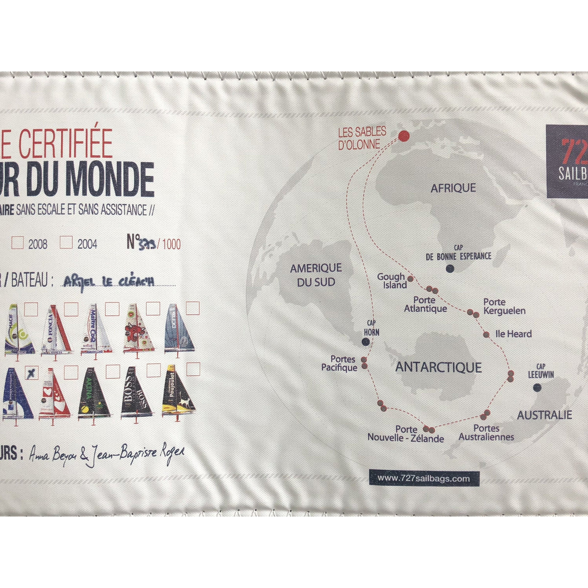 Tablet case - 11 inches - Recycled Vendee Globe sail
