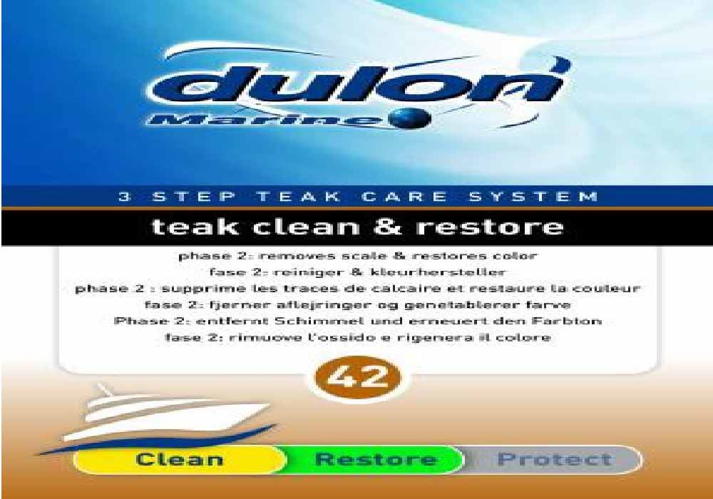 DULON TEAK CLEAN &amp; RESTORE 42 - Omniyacht®