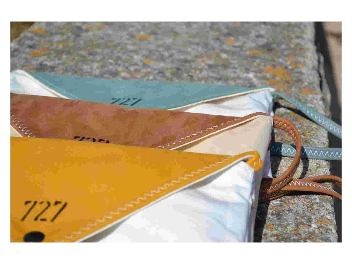 Hand Bag &quot;Lys&quot; Recycled Main Sail
