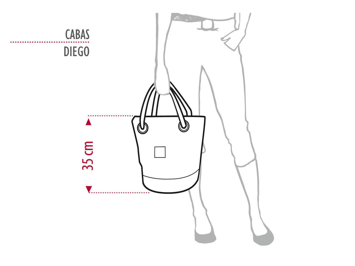 Sports Bag &quot;Diego&quot; in Recycled Sail Ivahona