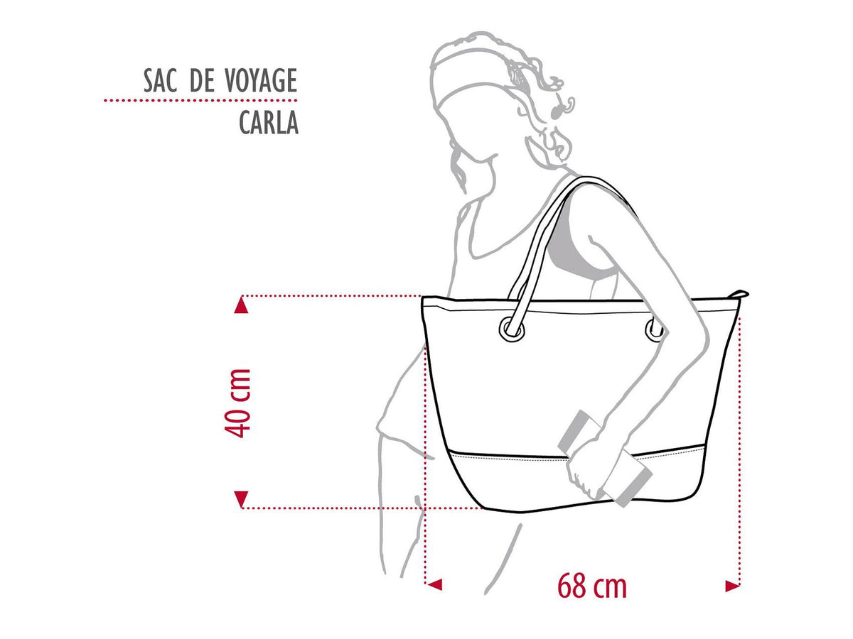 Sports Bag &quot;Carla&quot; recycled Main Sail